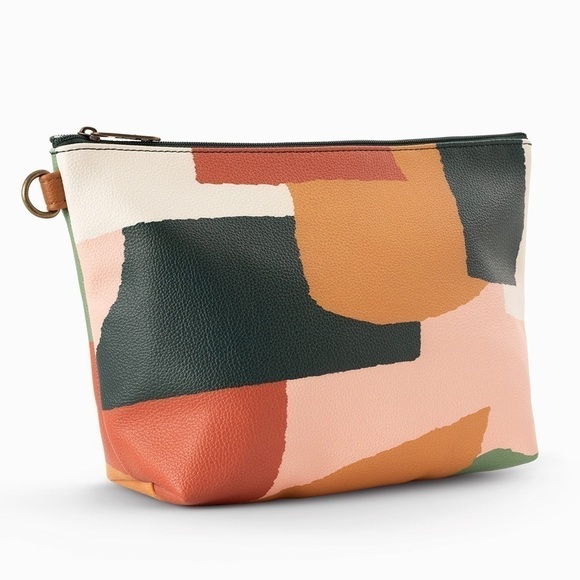 Deco Patchwork Tapered Pouch - Picture 2 of 7